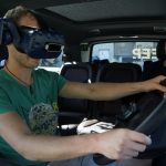 Daimler Trucks: Lkw-Fahrer testen neue digitale Fahrzeugsysteme in mobilem SimulatorDaimler Trucks: Truck drivers test new digital vehicle systems in mobile simulator