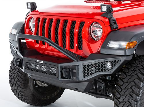 "Go Rhino is still blazing the trail with new products for the Jeep® Wrangler JL. and Gladiator JT Front and rear bumpers are offered with new and exciting features that any Jeep® owner will love."