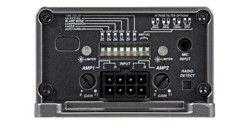 Kicker Auto-Tuning Key Smart Amplifiers