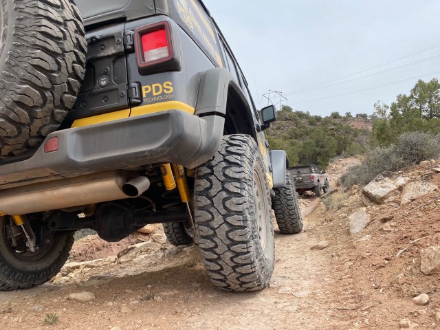 Öhlins Jeep off roading