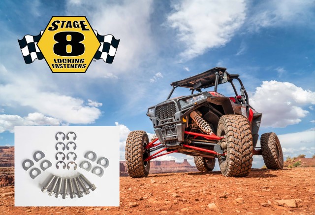 stage utv header bolts in action