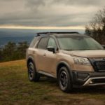 nissan pathfinder on hill