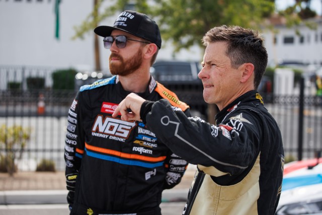 Chris Forsberg and Tanner Foust